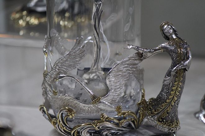 Драгоценная кладовая: выставка изделий из серебра открывается в Нижнем Новгороде (ФОТО) - фото 42