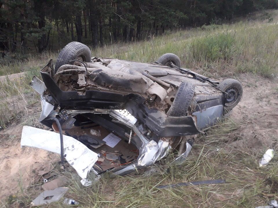 Неопытный водитель устроил смертельную аварию в Балахнинском районе (ФОТО)