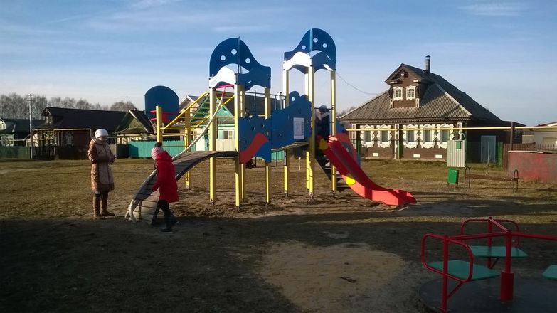 Новая детская площадка открылась в Борском районе - фото 1