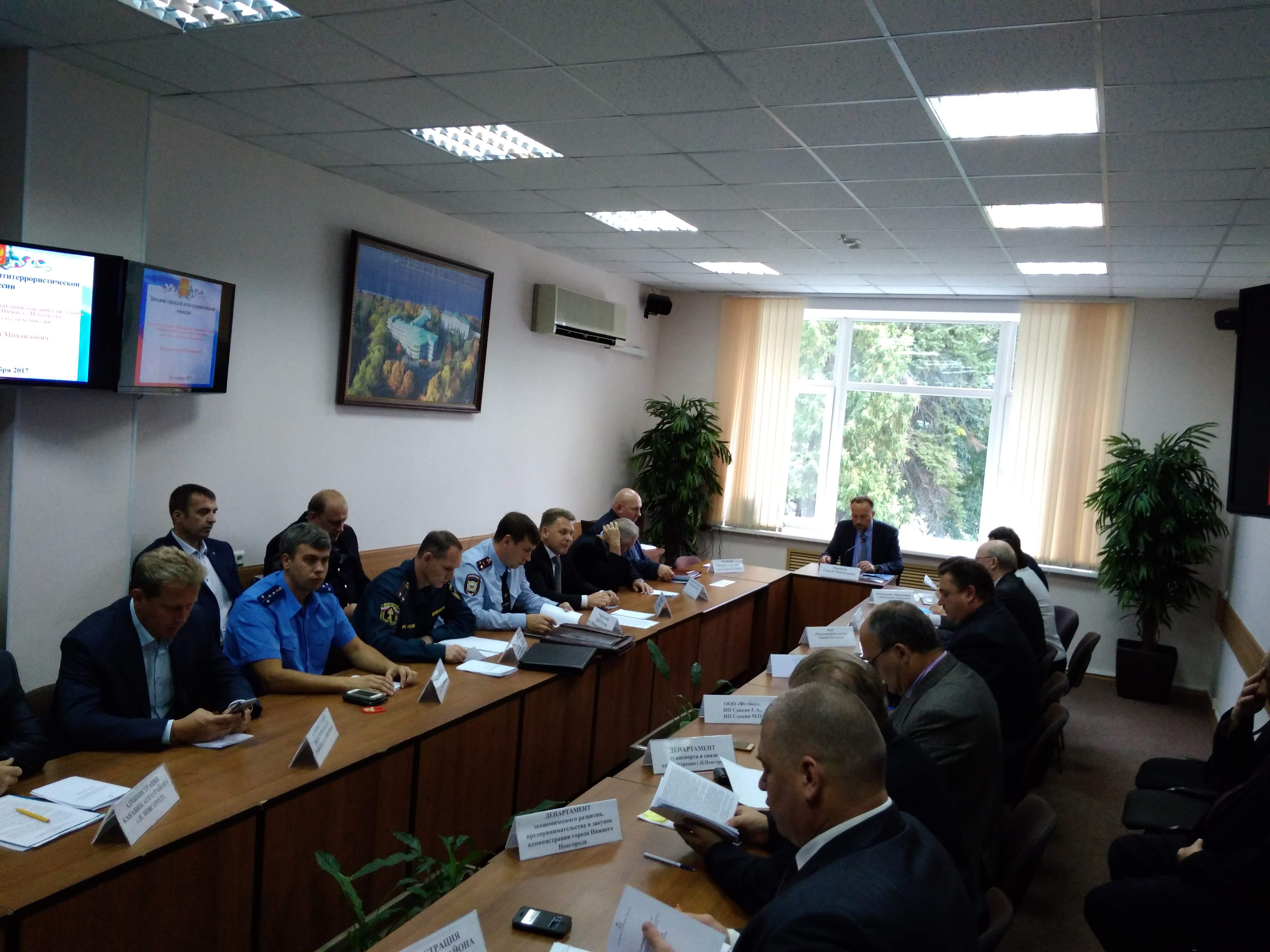 Антитеррористическая комиссия подвела итоги работы по обеспечению безопасности в Нижнем Новгороде - фото 1