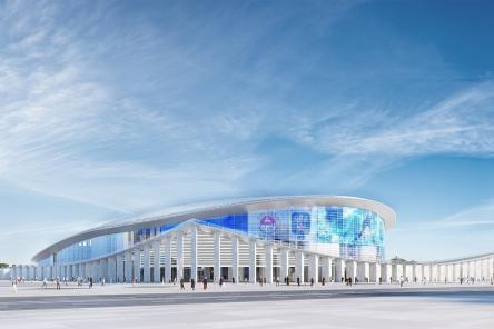 Госэкспертиза одобрила проект строительства ледовой арены на Стрелке в Нижнем Новгороде