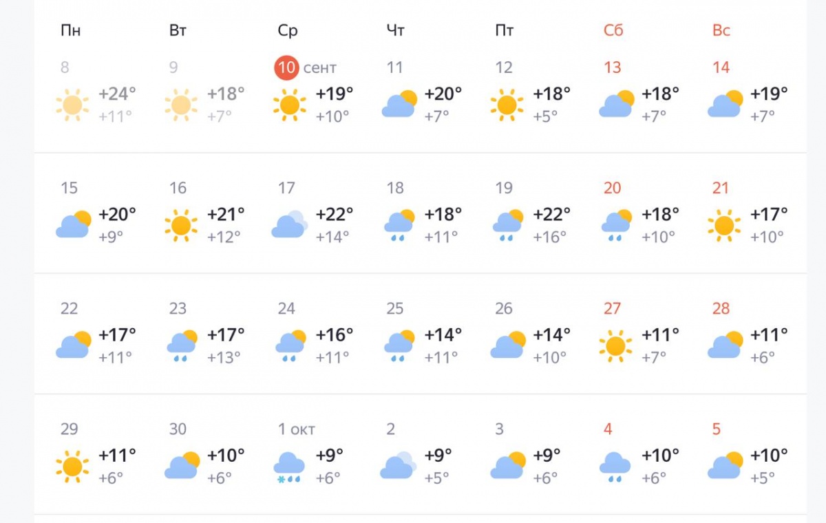 Стало известно, когда в Нижнем Новгороде может выпасть снег - фото 2
