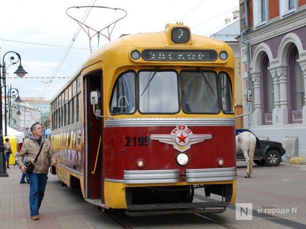 &laquo;Трамвай Победы&raquo; выйдет на маршрут в Нижнем Новгороде за 50 дней до праздника - фото 1