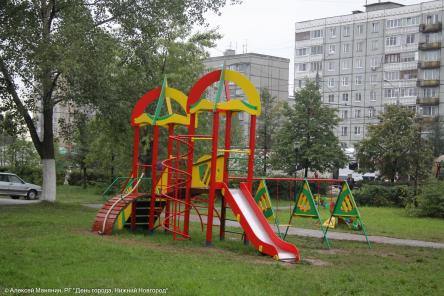 76 детских площадок появятся в Нижнем Новгороде к 800-летию города