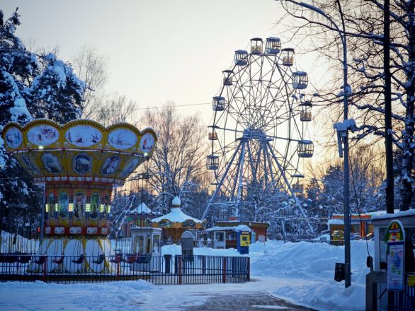 Аномальные морозы в Нижнем Новгороде: фоторепортаж из заснеженных парков - фото 27