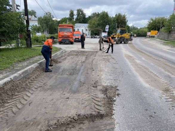 Ликвидация последствий сильных дождей продолжается в Нижнем Новгороде - фото 5