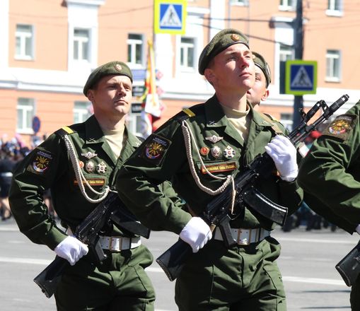 Парад в честь 73-й годовщины Победы прошел в Нижнем Новгороде (ФОТО) - фото 36