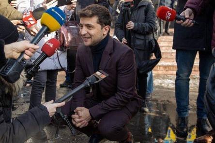 Без пяти минут президент Украины: что известно о комике Владимире Зеленском и его супруге