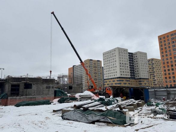 Фото со стройплощадки детсада в ЖК «Зенит» показали нижегородцам - фото 5