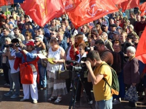 Несогласные с пенсионной реформой вышли на митинг в Нижнем Новгороде (ФОТО)