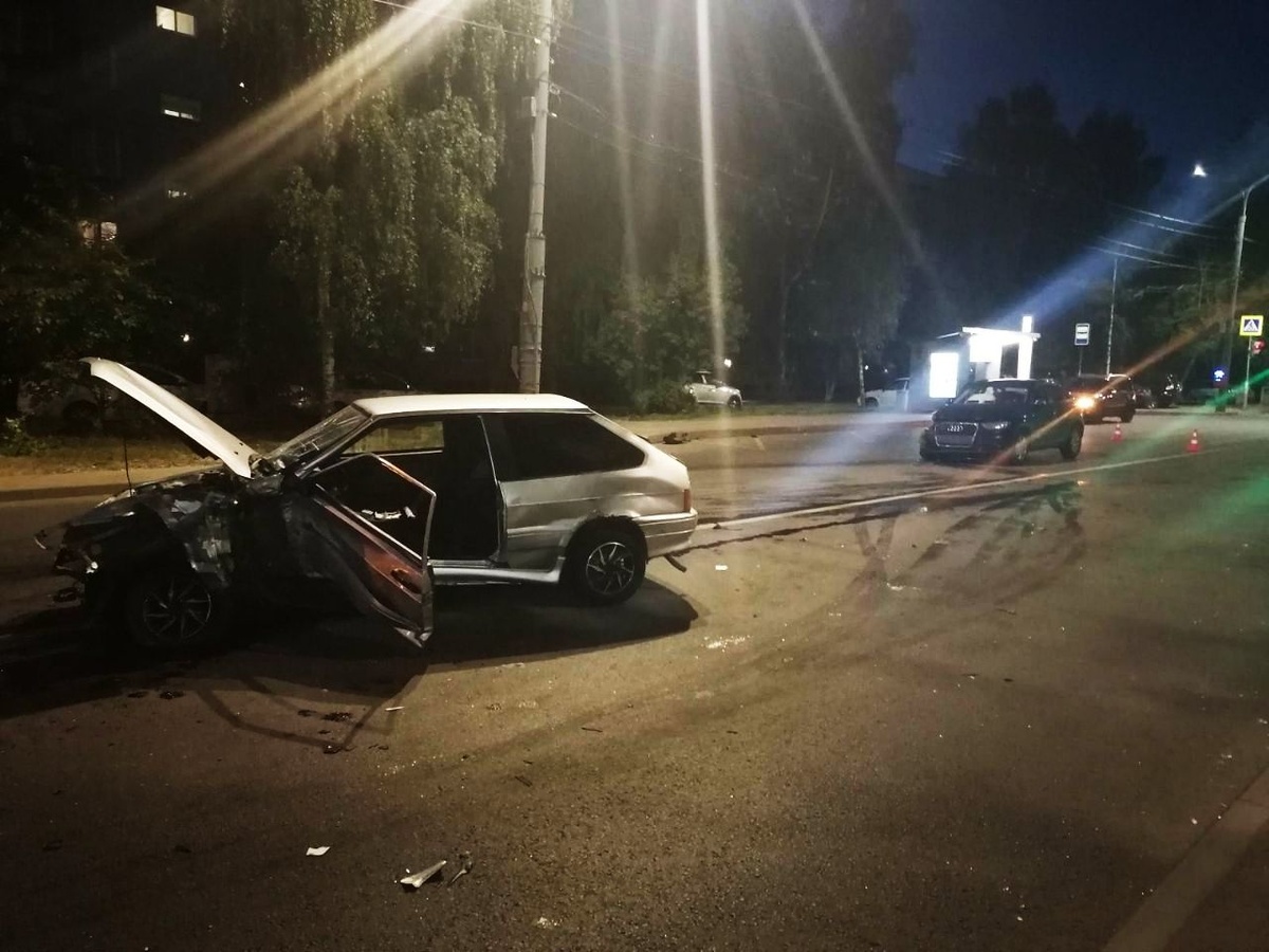 Авария Нижний Новгород ночью