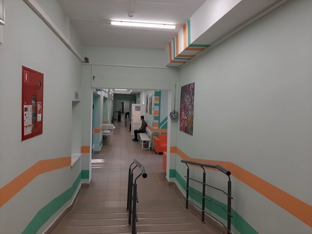 Детскую поликлинику капитально отремонтировали в главной больнице Павлова
