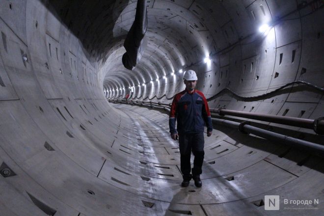 Фоторепортаж: как строят метро на площади Сенной в Нижнем Новгороде - фото 37