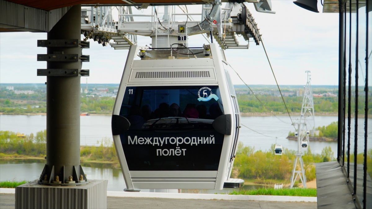 На 83% вырос пассажиропоток нижегородской канатной дороги за год - фото 1