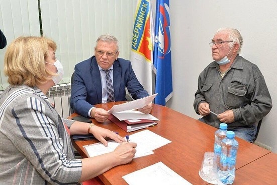 Председатель Законодательного собрания Нижегородской области провел личный прием граждан в Дзержинске - фото 1