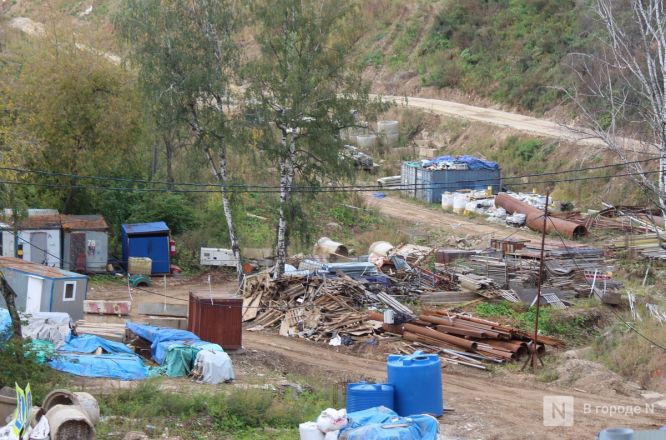 Проект на миллиарды: фоторепортаж из Почаинского оврага, где строится террасный парк - фото 31