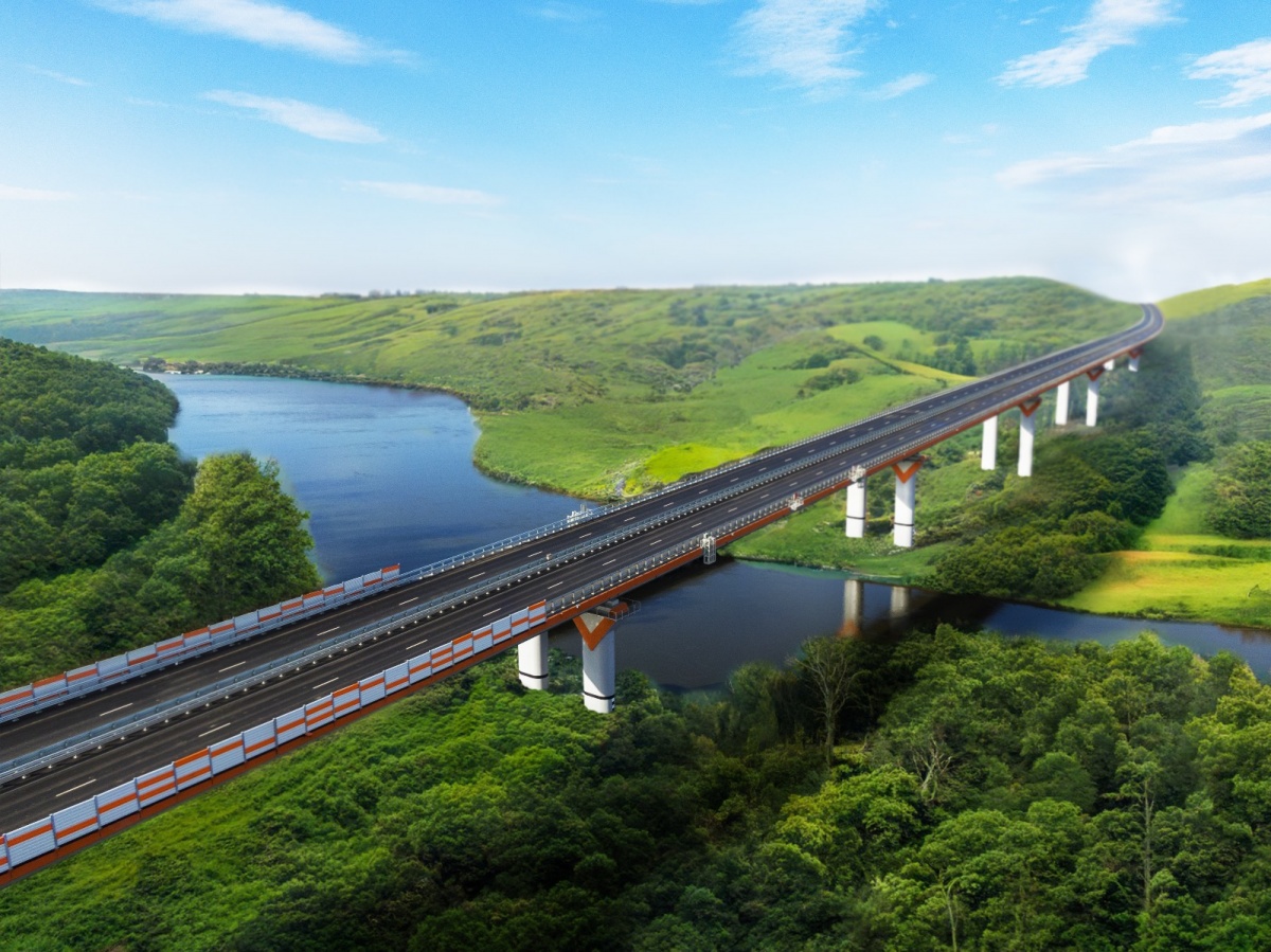 Нижегородскую область и Чувашию связал новый мост на трассе М-12
