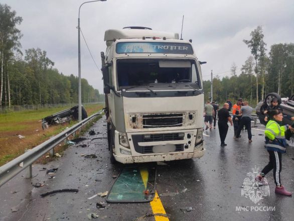 Опубликованы фото смертельного ДТП на М-12 в Нижегородской области - фото 2