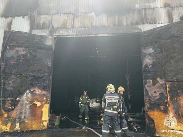Опубликованы фото с места пожара в сварочном цехе в Нижнем Новгороде - фото 2