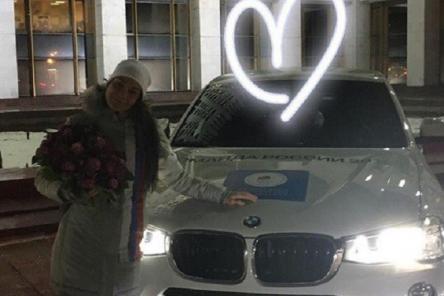 Нижегородке Анастасии Седовой вручили BMW X4 за олимпийскую медаль