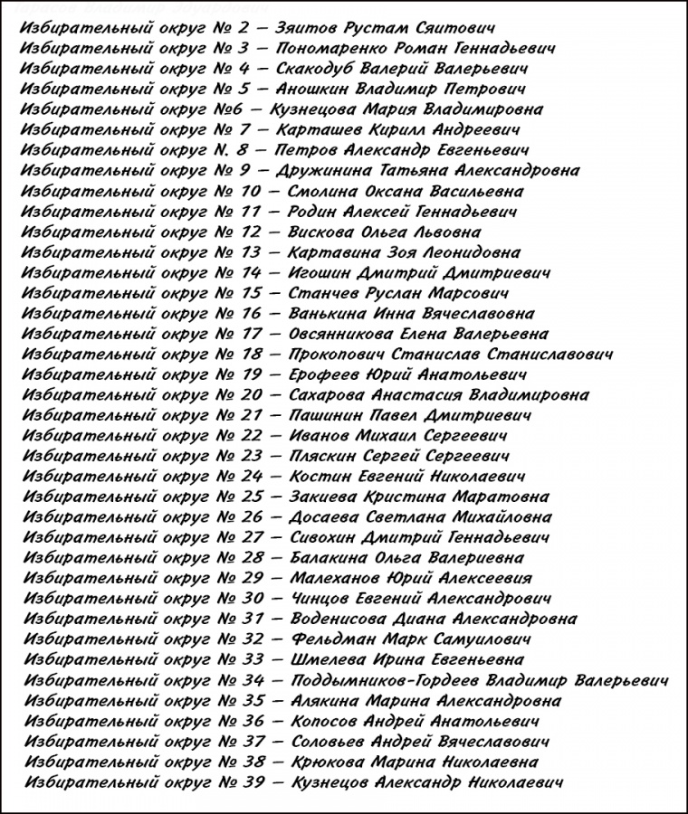 &laquo;Единая Россия&raquo; определилась в кандидатами в новую думу Нижнего Новгорода - фото 2