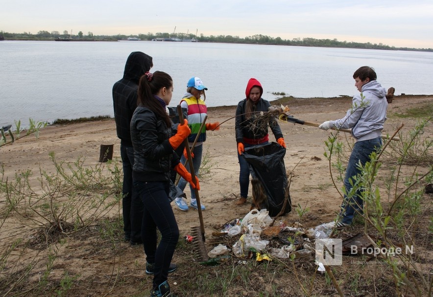 Нижегородцы очистят берега Волги от мусора 20 мая - фото 1