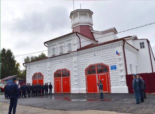 Отреставрированную пожарную каланчу начала ХХ века открыли в Пильнинском округе - фото 1