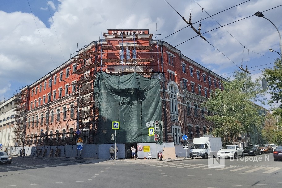 Фасад реставриуют на здании &laquo;Нижполиграфа&raquo; на улице Варварской - фото 2
