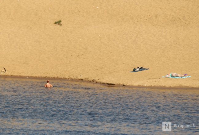 Выживание в жару: фоторепортаж с пляжей Нижнего Новгорода - фото 24