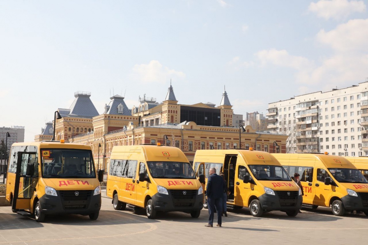 46 новых автобусов получили нижегородские школы - фото 1