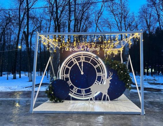 Новогодние фотозоны установили в семи парках Нижнего Новгорода - фото 3