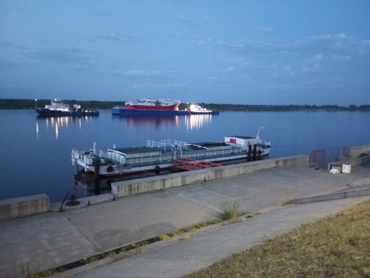 Причал для «Валдаев» установили в Балахне