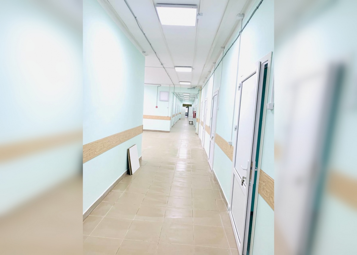Два этажа отремонтировали в нижегородской больнице № 10 - фото 1