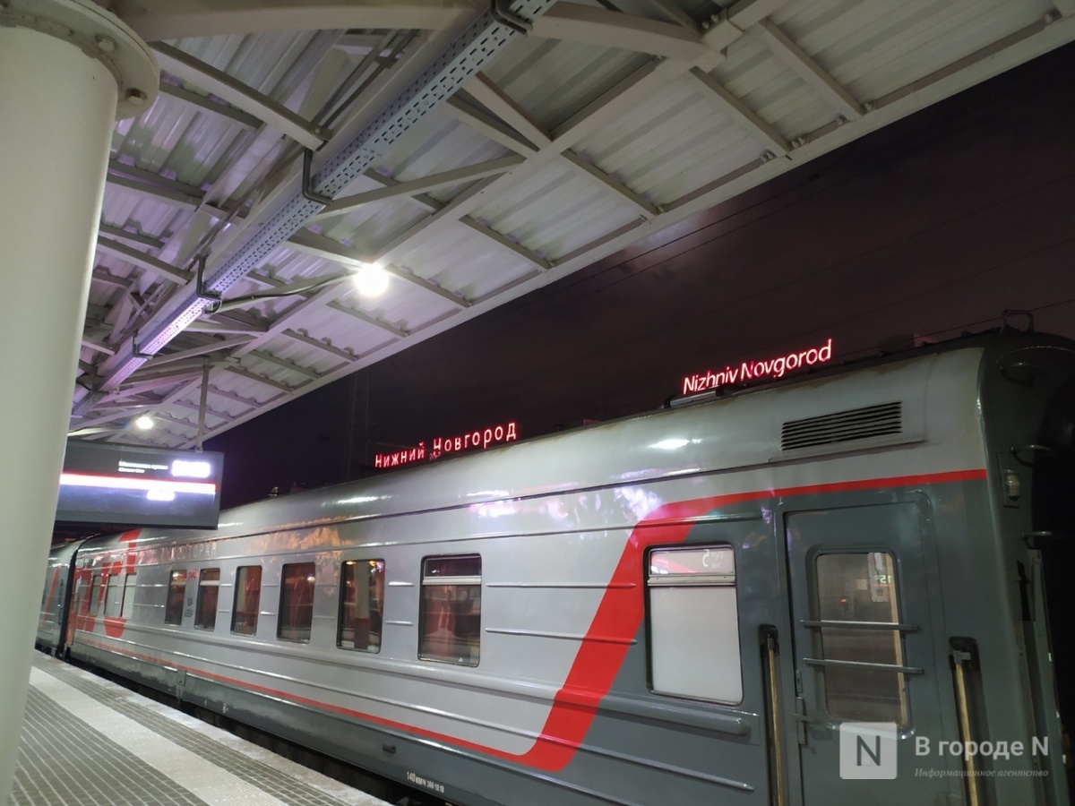 Нижегородцев предупредили о задержках поездов на ГЖД 29 июля