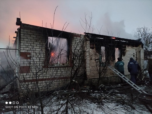 Один человек погиб при пожаре в Краснооктябрьском районе - фото 1