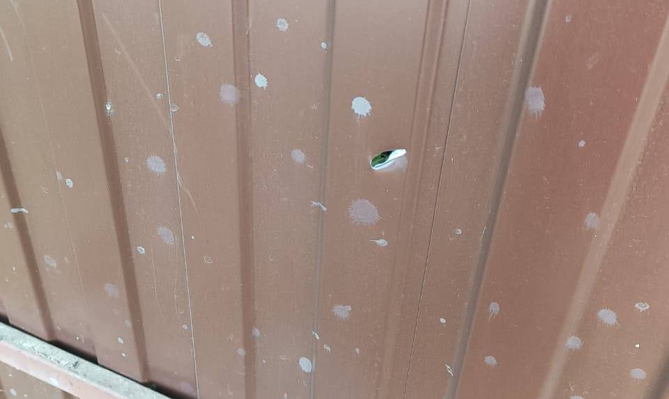 Появились фото последствий падения БПЛА в Нижегородской области - фото 1