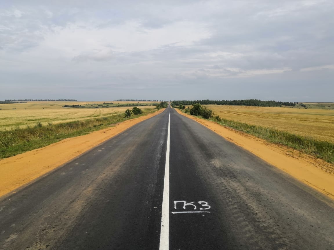 Завершился ремонт пограничной трассы между Нижегородской областью и Мордовией - фото 1