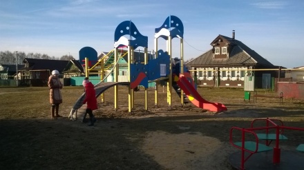 Новая детская площадка открылась в Борском районе