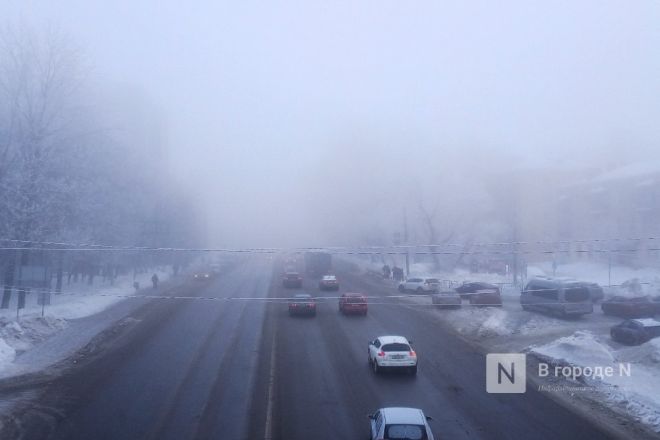 Спрятавшийся город: горожане впечатлились утренним туманом на Нижним Новгородо - фото 7