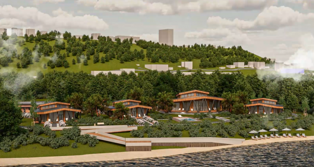 Нижегородцам показали, как будет выглядеть спортлагерь на Печерских песках - фото 1