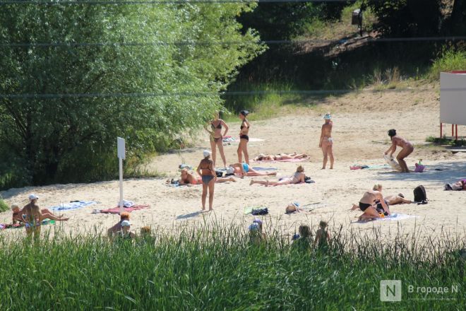 Выживание в жару: фоторепортаж с пляжей Нижнего Новгорода - фото 54